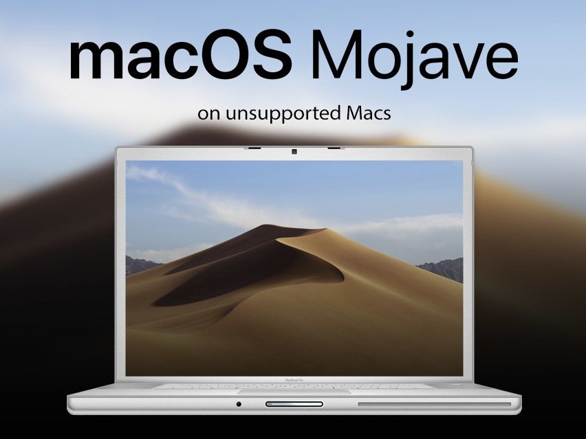 Macos Mojave Patcher Tool For Unsupported Macs Without Usb